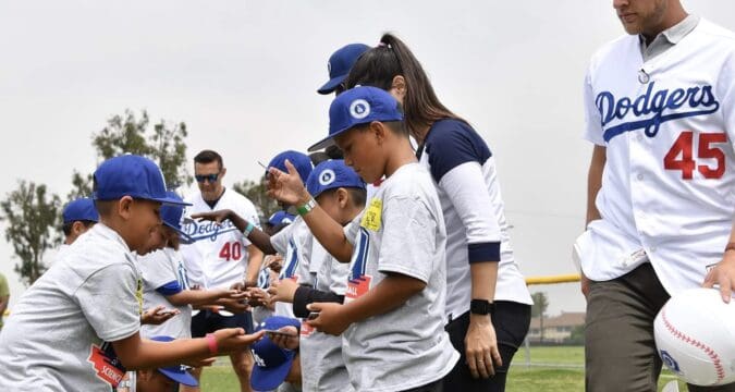 Los Angeles Dodgers on X: Visiting Dad at the park.