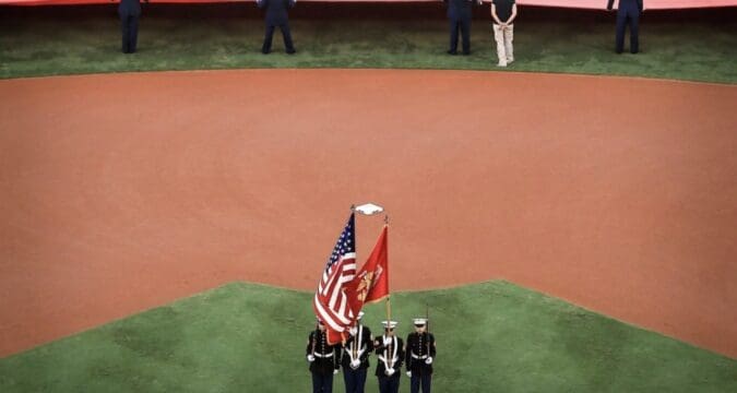 Dodger for a day: Airmen take the field at Dodger Stadium to celebrate  Veterans Day > Edwards Air Force Base > News