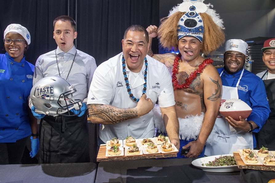 Taste of NFL Mixes Superbowl Weekend with Star Chefs to Help End