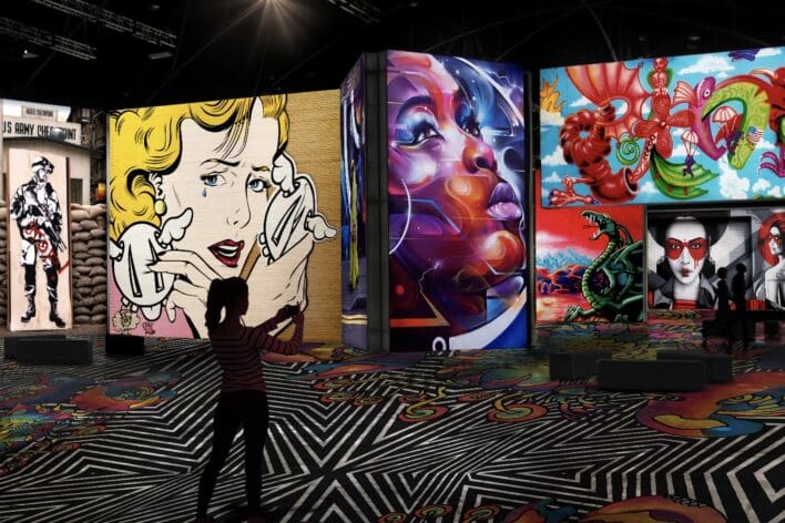 Street art alive