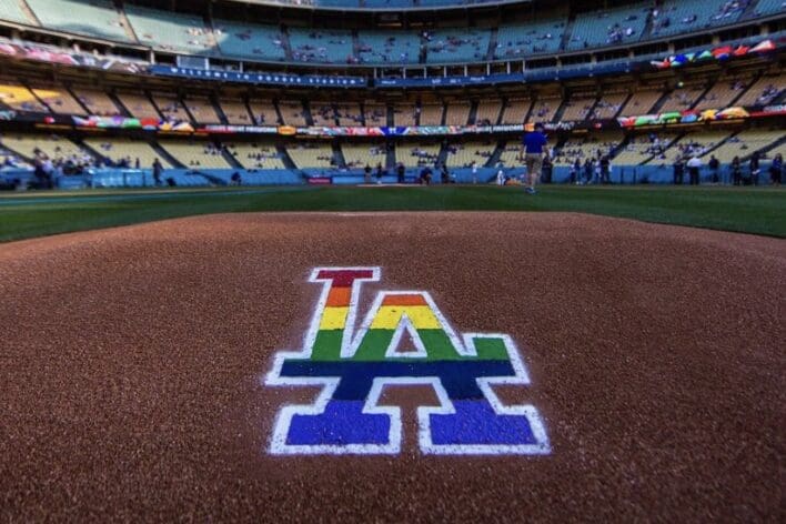 Dodgers la pride