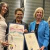 Karen bass Janice Hagen