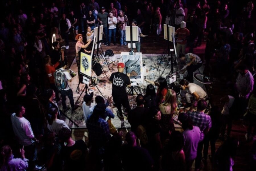Art Battle Joins Forces with Sharpie Permanently Marking its Triumph Return