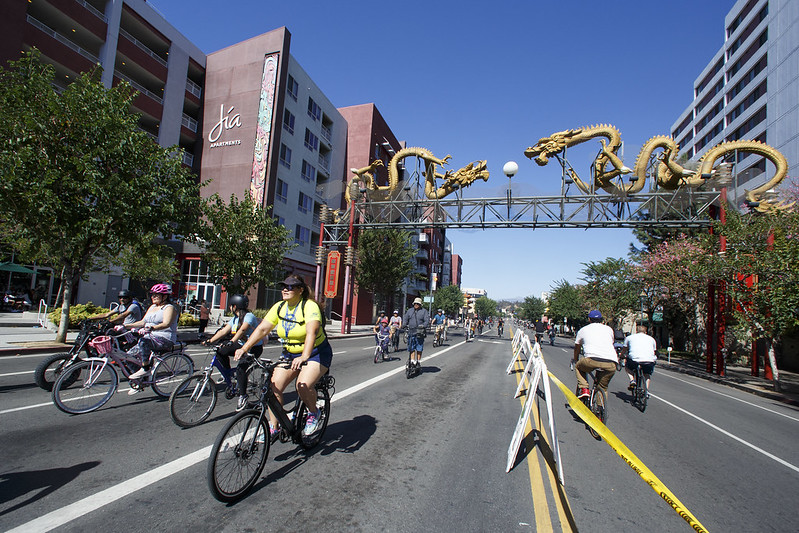 From Chinatown to Boyle Heights – CicLAvia Rides Like the Wind Through Historic Downtown