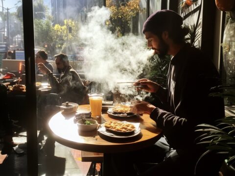 Cannabis cafe