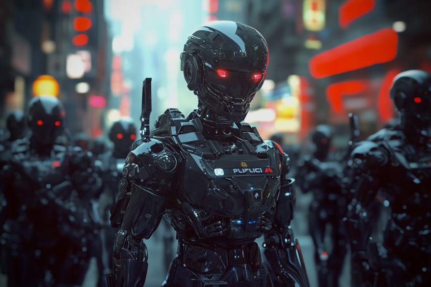 Cameras, Robots, and Drones: Fully Charged to Become the Future of Policing in DTLA