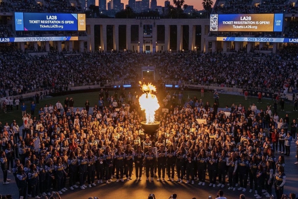 How to Secure Your Seat for the LA28 Olympics: Coliseum Ticket Registration Opens Today