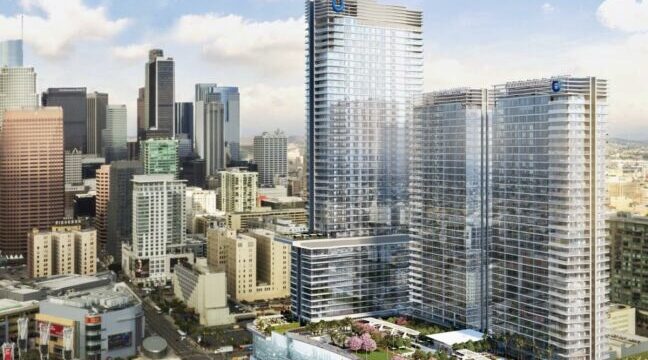 $470 Million  Reset: DTLA’s Graffiti Towers Set for KPC Makeover After Bankruptcy Sale