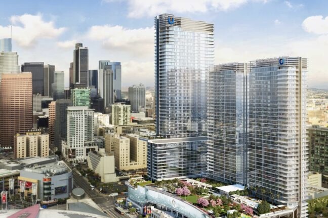 $470 Million Reset: DTLA’s Graffiti Towers Set for KPC Makeover After Bankruptcy Sale