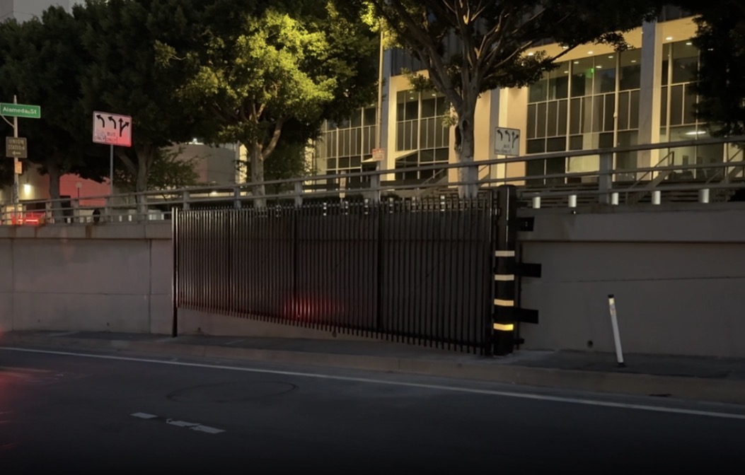 101 Freeway Unbothered - Permanent Steel Gates Leave No Way In for No Kings Day 3 Protestors 101 Freeway Unbothered - Permanent Steel Gates Leave No Way In for No Kings Day 3 Protestors