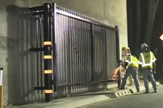 101 Freeway Unbothered - Permanent Steel Gates Leave No Way In for No Kings Day 3 Protestors 101 Freeway Unbothered - Permanent Steel Gates Leave No Way In for No Kings Day 3 Protestors