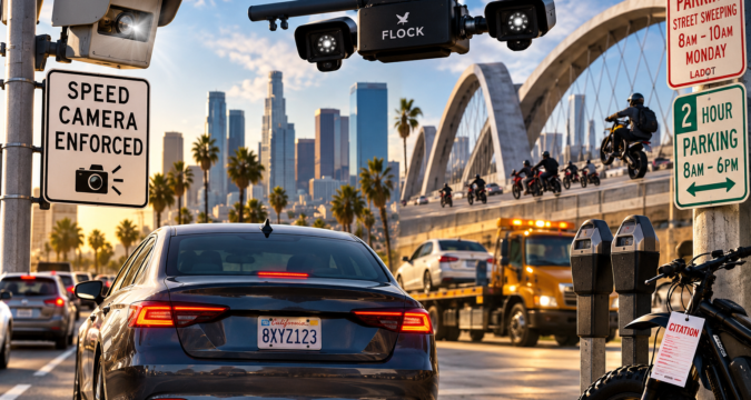 101 Ways to Get a Ticket in Los Angeles: Now That Speed Cameras Go Live, Drivers Can Officially Do Nothing