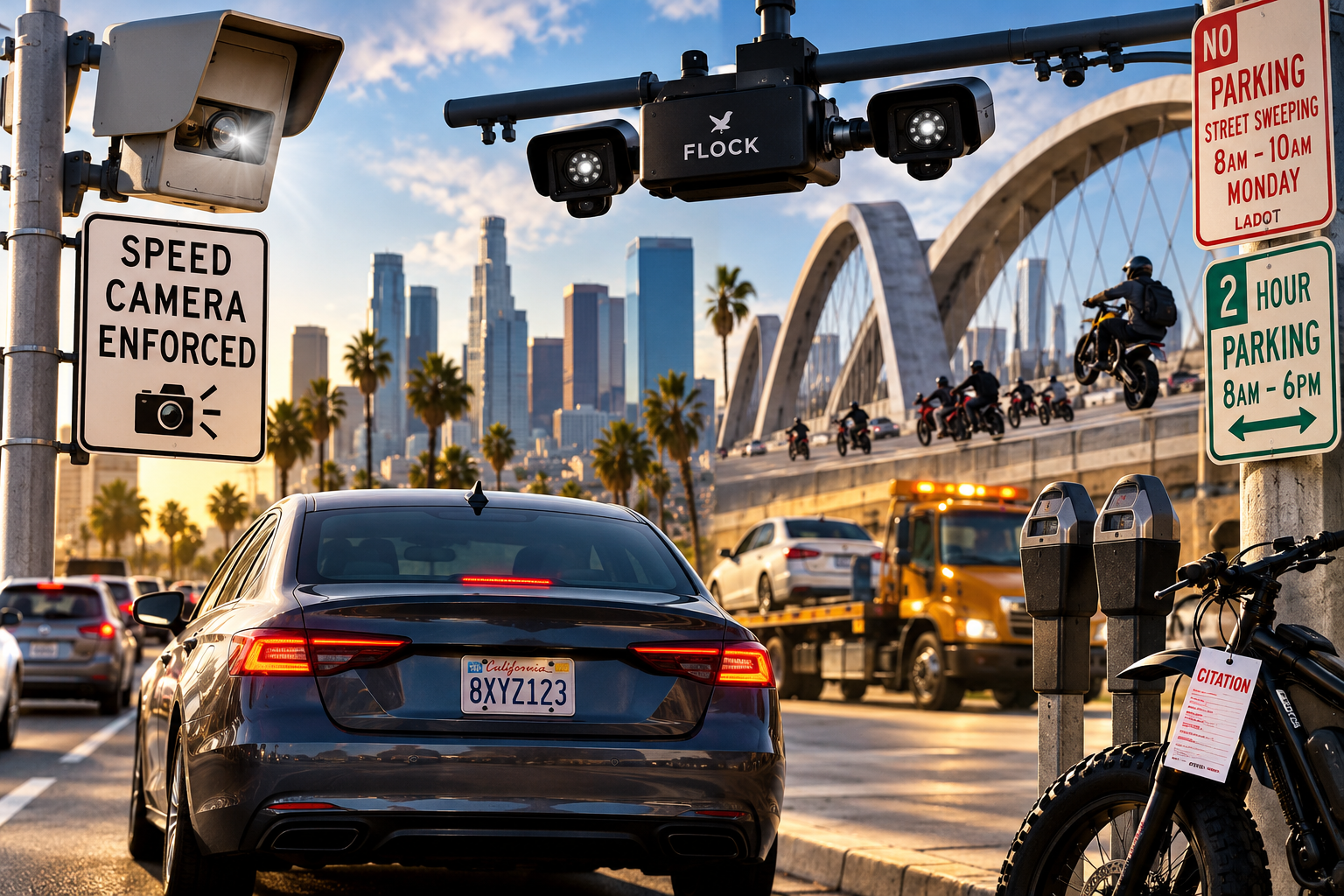 101 Ways to Get a Ticket in Los Angeles: Now That Speed Cameras Go Live, Drivers Can Officially Do Nothing